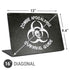 Zombie Apocalypse Survival Guide Universal Laptop 16in (13 x 9.4in) Skin